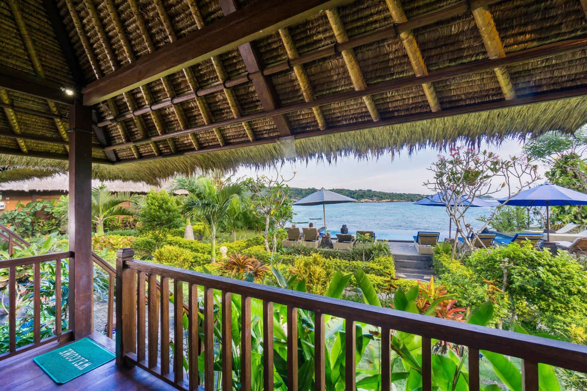 Laguna Reef Huts Lembongan Esterno foto