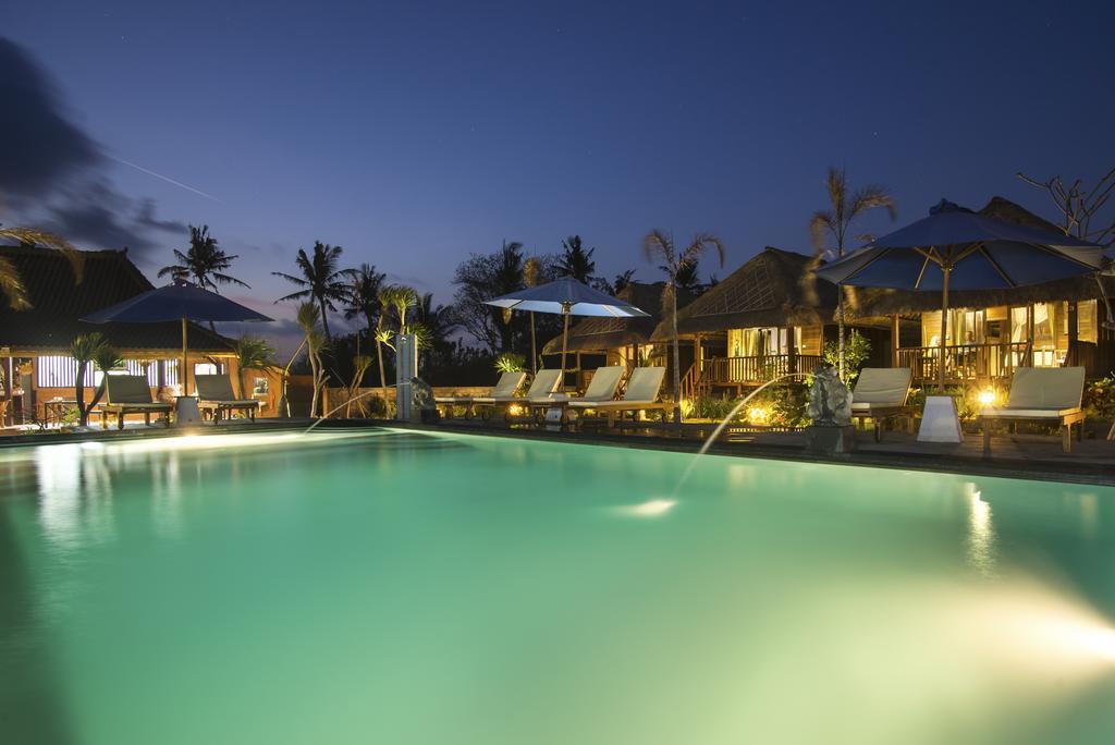Laguna Reef Huts Lembongan Esterno foto