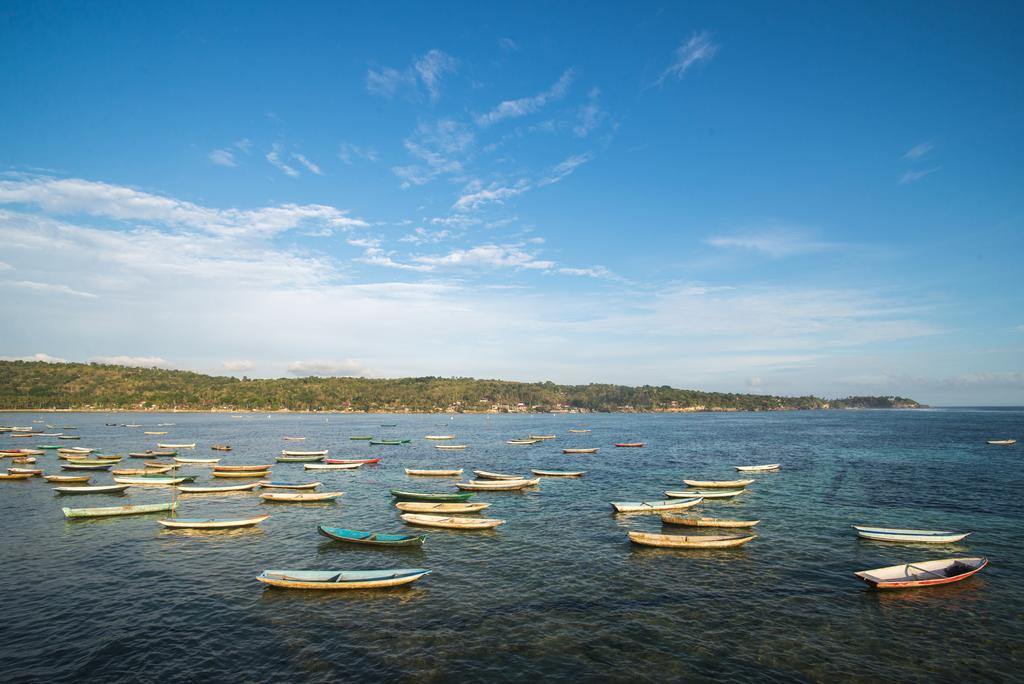 Laguna Reef Huts Lembongan Esterno foto