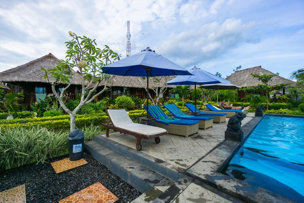 Laguna Reef Huts Lembongan Esterno foto