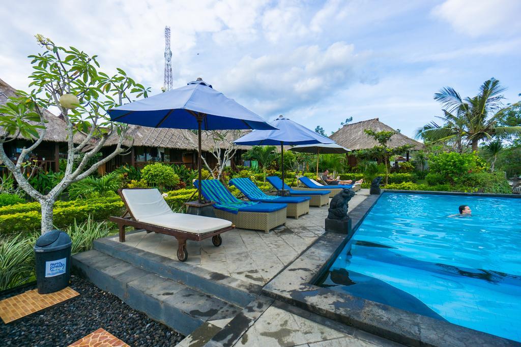 Laguna Reef Huts Lembongan Esterno foto