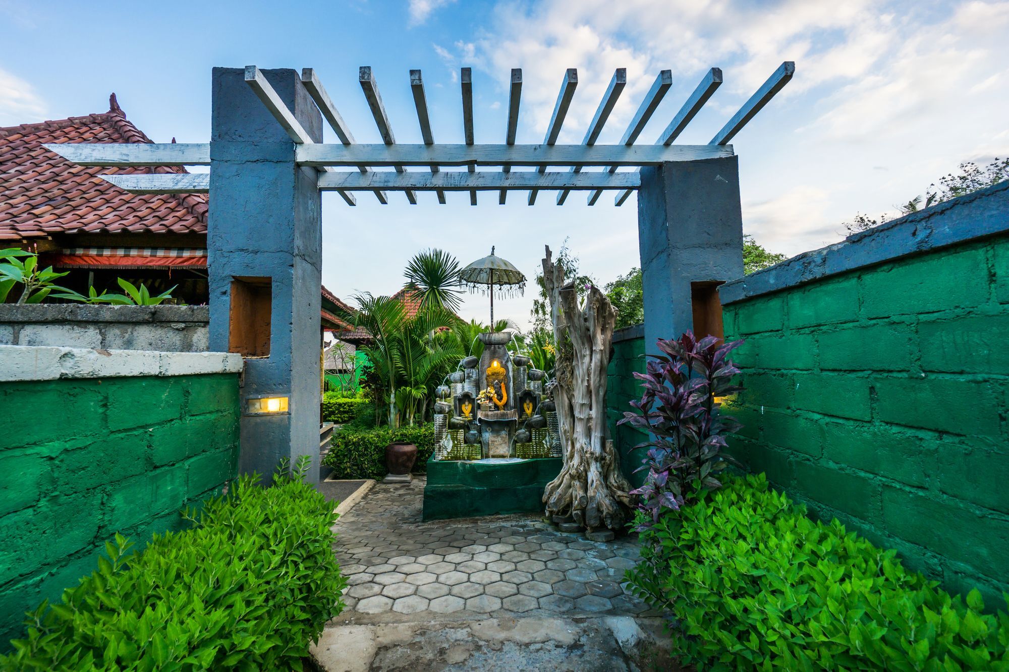 Laguna Reef Huts Lembongan Esterno foto