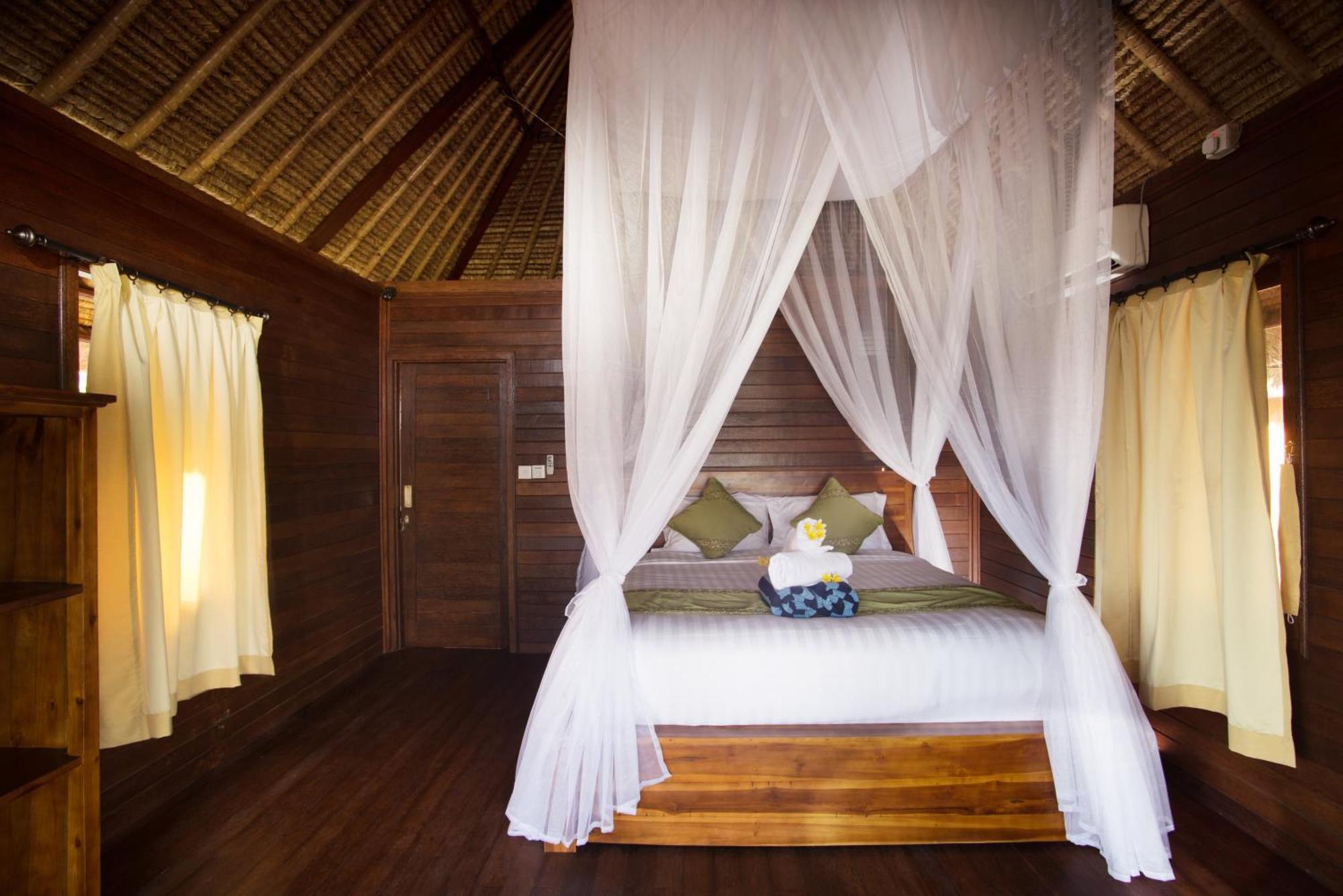 Laguna Reef Huts Lembongan Esterno foto