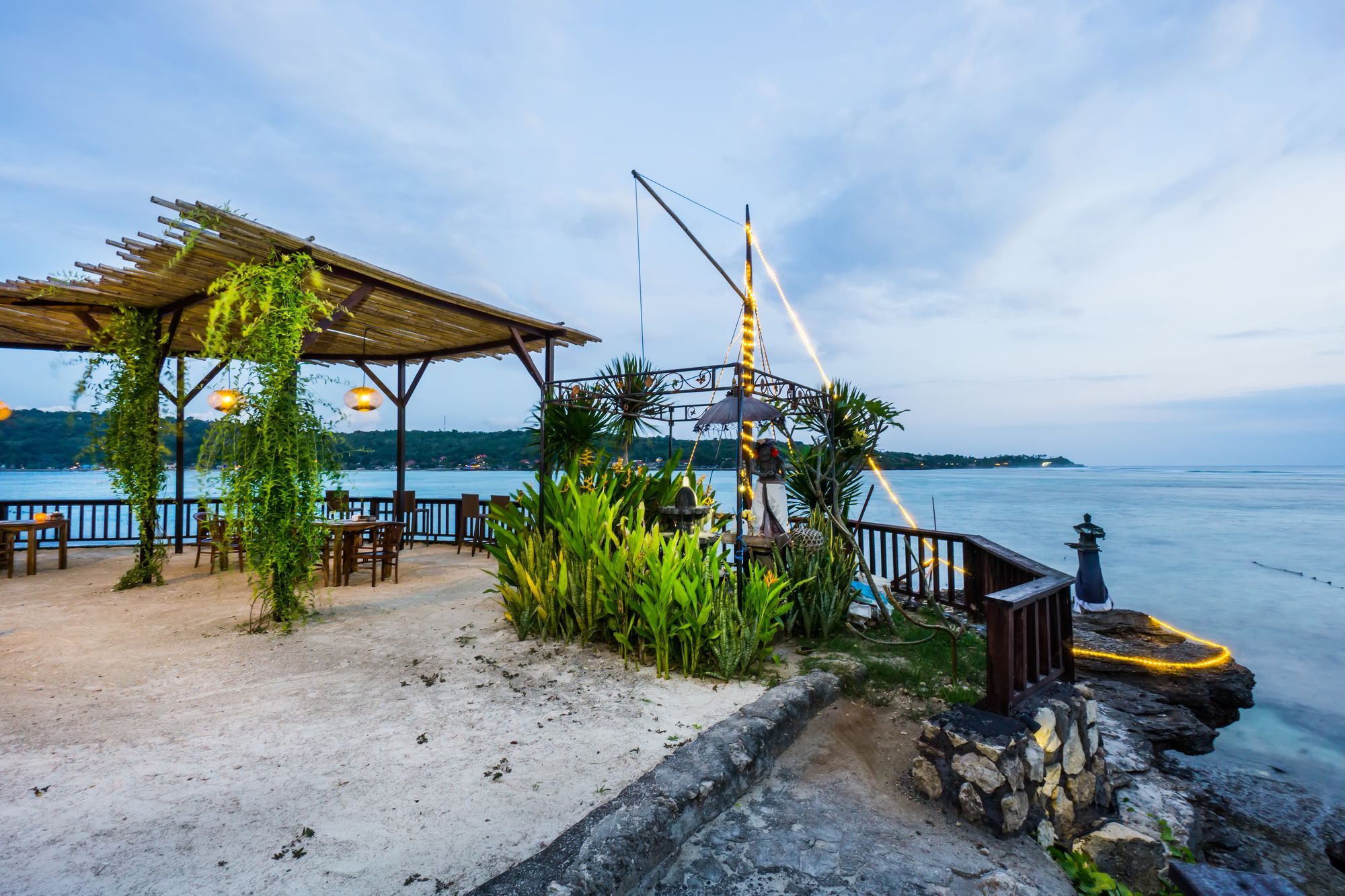 Laguna Reef Huts Lembongan Esterno foto