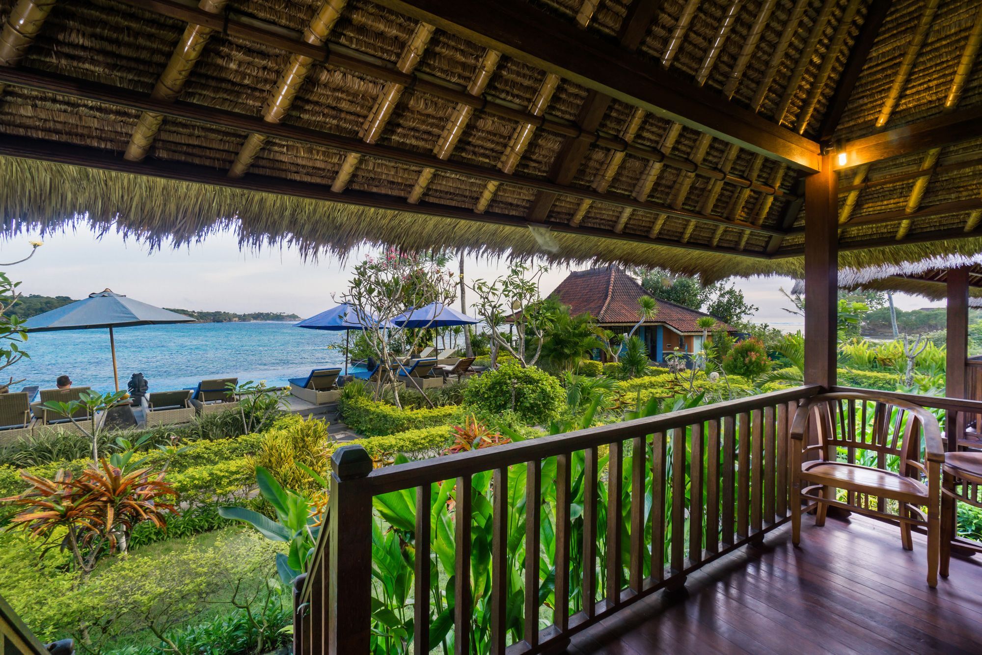 Laguna Reef Huts Lembongan Esterno foto